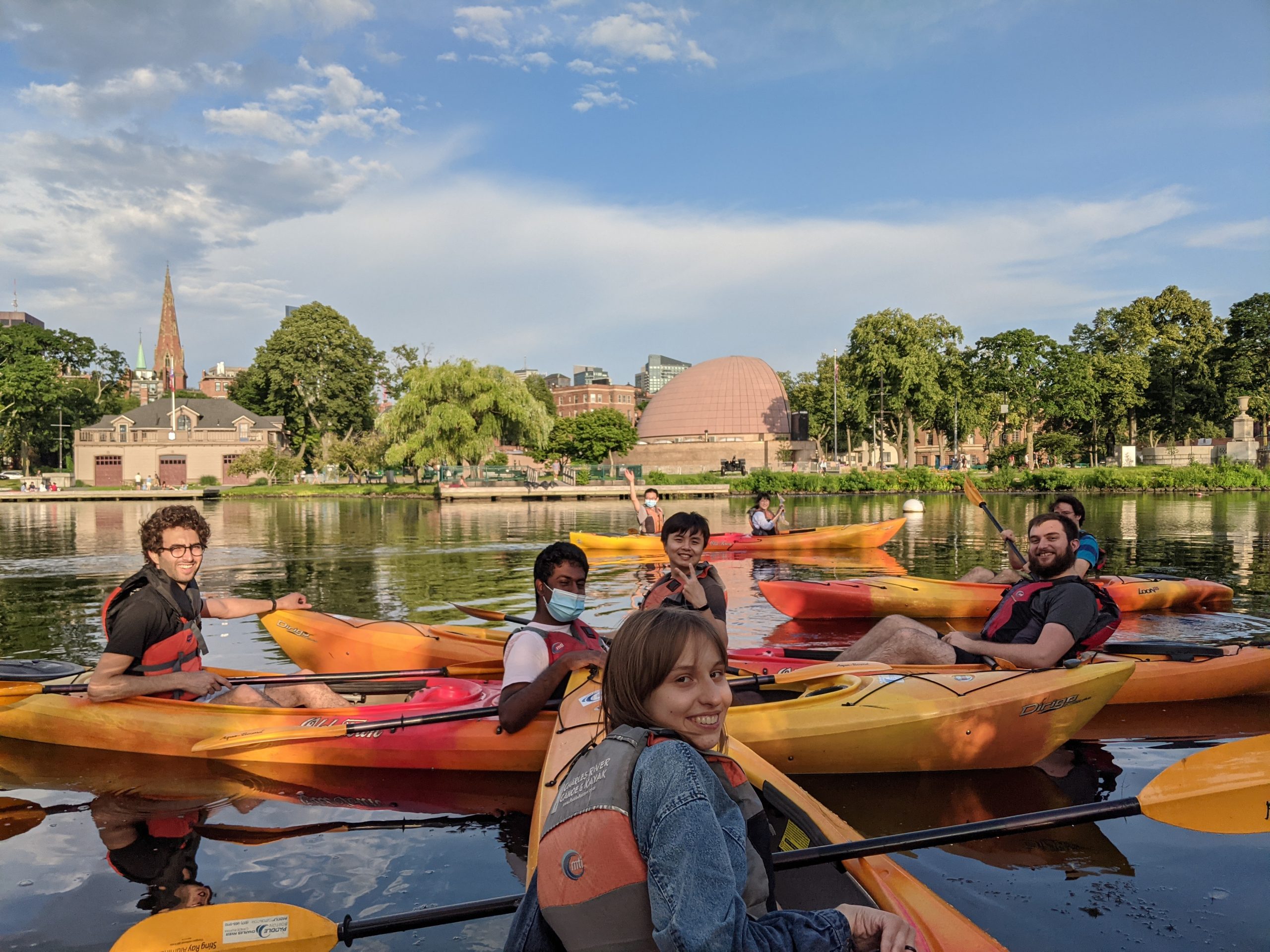 Kayaking on the Charles (Jul '21)